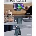 thumbnail image 5 of for iPhone 14 Case with 2-in-1 Detachable Magnetic Wallet 4 Card Slots and 1 Zipper Bag Compatible MagSafe and RFID Blocking Stand Wireless Charging-7 Color, 5 of 8
