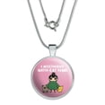 thumbnail image 1 of I Accessorize with Cat Hair Fur 1" Pendant with Sterling Silver Plated Chain, 1 of 3