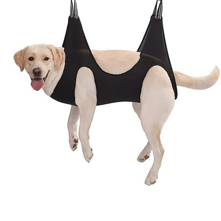 Lolynie Pet Grooming Hammock For Medium/Large Dogs Pet Hammock Restraint Bag Dog Grooming Sling For Trimming Nail And Ear/Eye Care