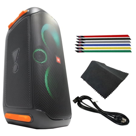 JBL PartyBox 110 160W Portable Wireless Speaker with Assorted Cable Ties(International Model)