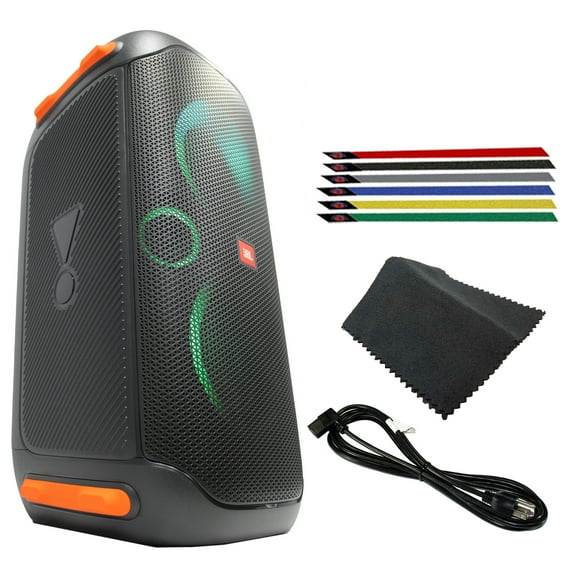 JBL PartyBox 110 160W Portable Wireless Speaker with Assorted Cable Ties(International Model)