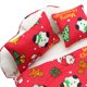 thumbnail image 3 of Mini de dormir para , ropa forma forma forma almohadas DIY, 1:12 para Ob11, accesorios para , jardín de hadas, decor rojo CUTICAT ropa de cama de muñeca redonda, 3 of 5