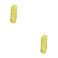 thumbnail image 1 of Oleegame 2PC Bags Colorful Clear Garbage Bags Bathroom Trash Can Liners Small Plastic Bags For Home Kitchen Yellow, 1 of 5