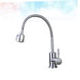 thumbnail image 3 of HORIALENCE Cold Water Basin Tap Stainless Steel Easy Installation 1Pcs, 3 of 8