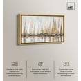 thumbnail image 2 of Golden Wave Boats I Canvas Coastal Classic Art by Art Remedy, Gold Frame, 54" x 36", 2 of 7