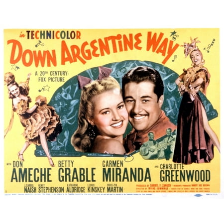 Image result for DOWN ARGENTINE WAY MOVIE POSTER