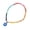 3, variant on Vibrant Multicolor Beaded Flower Necklace - Artistic Glass Jewelry for Casual & Formal Occasions