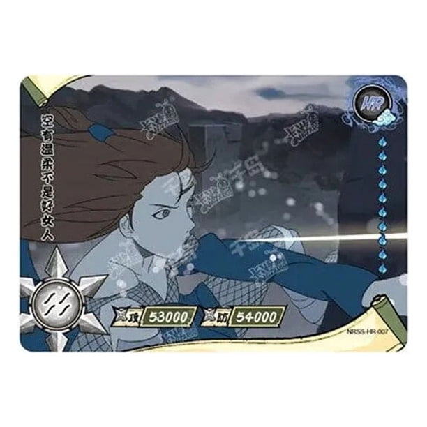 Tarjeta Kayou HR serie 185 ~ 200 Tarjeta de NRSS-HR serie 1 ~ 20 Naruto Jiraiya Uchiha Madara Hatake Kakashi juguetes de regalo de cumpleaños de Navidad