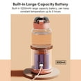 thumbnail image 6 of Dcenta Baby Water Warmer, Portable Electric Kettle with 300ml Capacity, Wireless Instant Heating, Perfect for Travel, 6 of 7