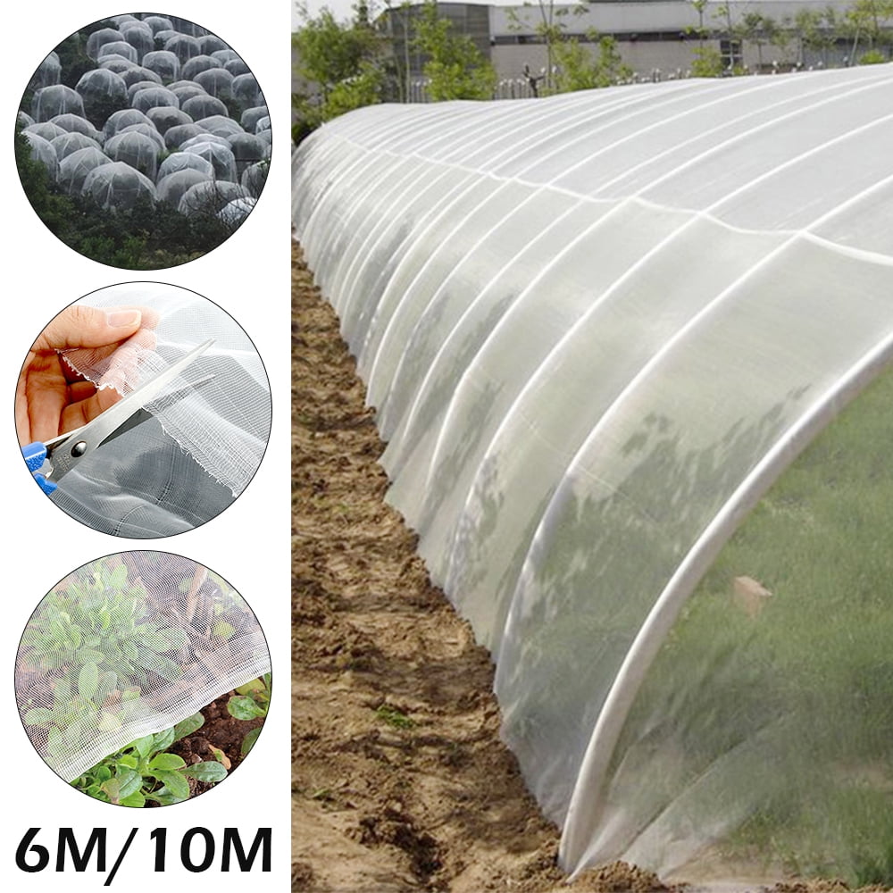 BUTTERFLY  NETTING PEST CONTROL 3M X 10M GARDEN GREENHOUSE SHADE 