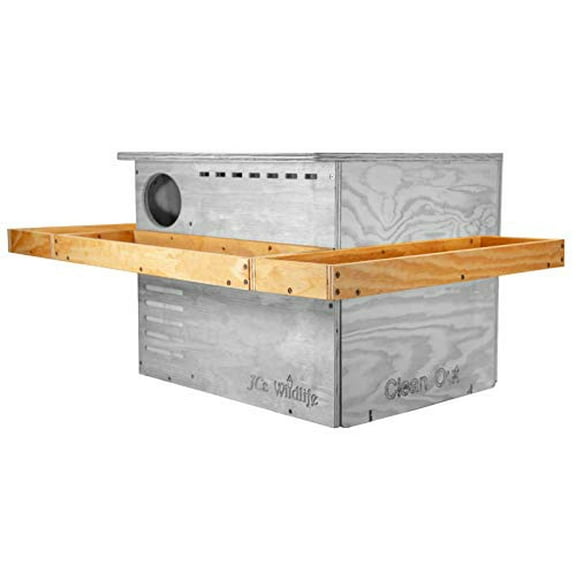 JCs Wildlife Exercise Platform for Barn Owl Nesting Box - Platform Only