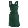 thumbnail image 3 of Women's WEAR by Erin Andrews  Green Green Bay Packers Wrap Dress, 3 of 5