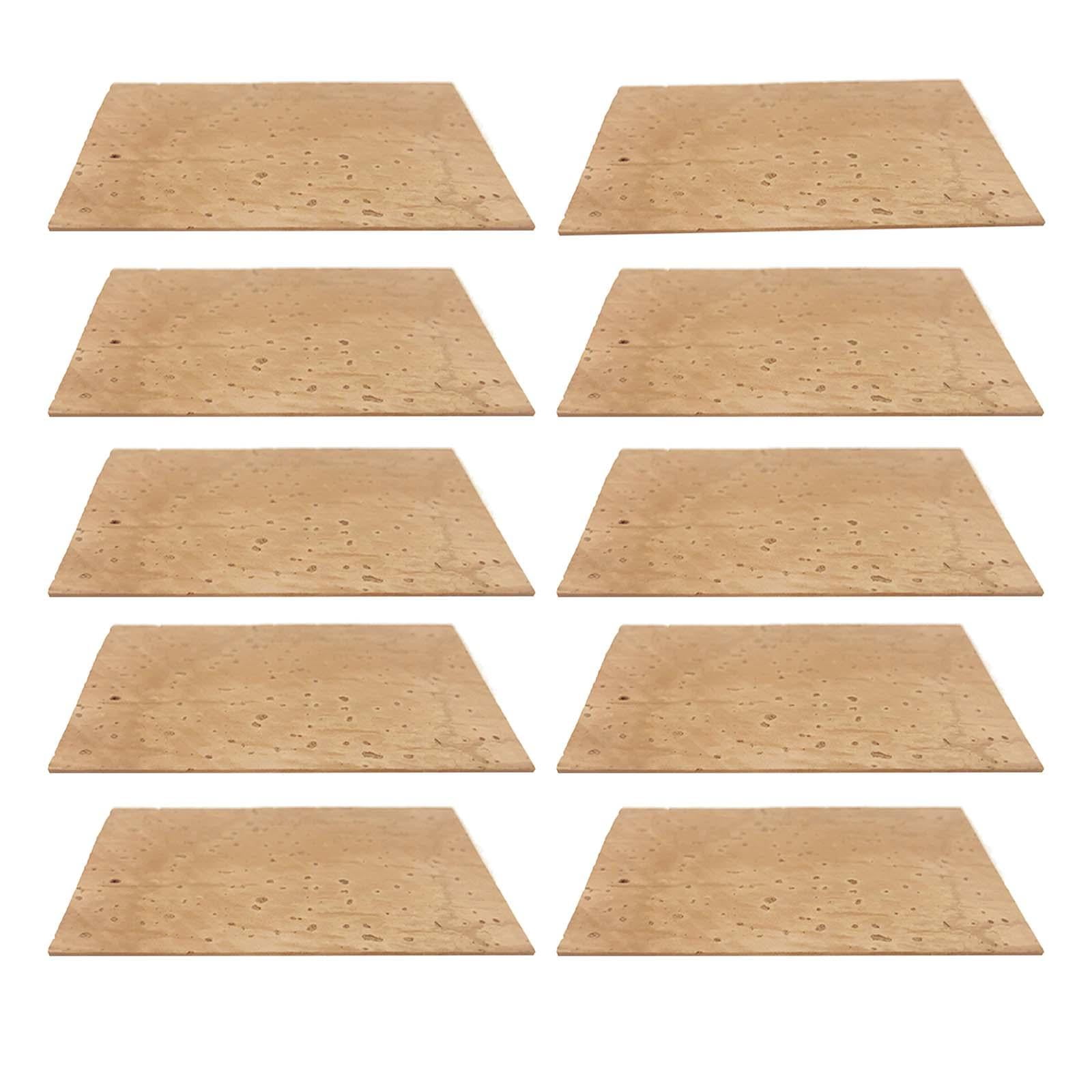 Decodeary 10x Key Mute Cork Replacement Kits 2mm Cork Saxophone