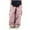 Pink, variant on Jogger Sweatpants for Girls Drawstring Leisure Parachute Pant Classic Streetwear Grunge Emo Clothes Multiple Pockets