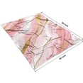thumbnail image 4 of Pink and Gold Marble Texture Blanket,Comfortable Soft Flannel Throw Blanket,All Season,Warm Lightweight Blankets for Sofa Bed Couch Living Room Chair,60"x80"(150x200cm), 4 of 4