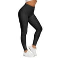 thumbnail image 5 of FANNYC Butt Lifting Yoga Leggings For Women High Waist Tummy Control Hot Pants Textured Ruched Sports Gym Running Beach Tights, 5 of 6