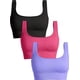 thumbnail image 3 of Traje de yoga sin costuras, a prueba de golpes, transpirable, para mujer, para correr, entrenar, deportes, fitness, belleza, sujetador trasero, 3 of 5