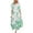 Green summer dresses for women, variant on Summer Saving Wycnly Summer Dresses for Women Fashion High Waist Puff Sleeve Swing Button Down Shirt Maxi Dresses 2024 Short Sleeve V-Neck Flowers Print Long Formal Dress White s