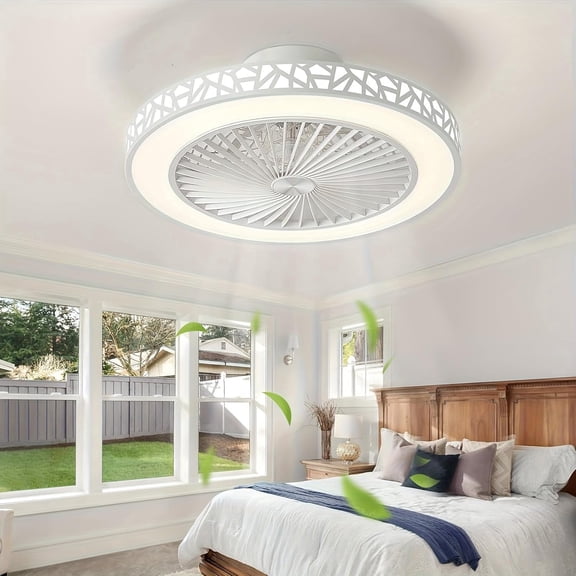 Ceiling Fan with Light, 6 Speeds