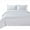 White, variant on Sheetsnthings Made in USA- Cool and Crisp Percale Cotton Duvet Cover Set (King/California King, White) Comforter Cover with 2 Pillow Shams