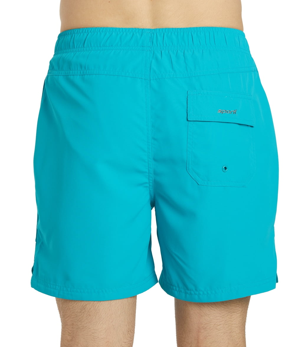 Sporti Men’s 5.5" Active Swim Trunk Volley Short, Trunks (Men’s)