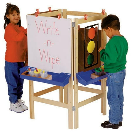 Maple Easels - Jonti-Craft 4 Way Adjustable Childrens Easel