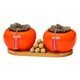 thumbnail image 5 of Tanque de almacenamiento de caqui, pequeño azucarero, portátil, para té, cerámica, cafetera estilo C, 5 of 9