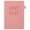 Pink, variant on Solivara 2027-2029 Portable English Three Year Planner Thickened Schedule Book With Daily Weekly Monthly Calendar,Red,8.27*5.51 in