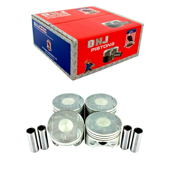 DNJ P119 Standard Complete Piston Set Fits Cars & Trucks 92-96 Mitsubishi Expo LRV 1.8L SOHC