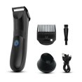 thumbnail image 1 of Mens Manscaping Pubic Hair Trimmer Waterproof Groin Electric Ball Body Shaver, 1 of 5