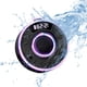 thumbnail image 3 of SGACAI Altavoz de ducha Bluetooth, altavoz portátil Bluetooth con sonido estéreo con ventosa y pantalla de tiempo, altavoces inalámbricos impermeables IPX6 con luz LED para baño, fiesta, playa, 3 of 6