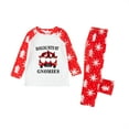 thumbnail image 2 of Odeerbi Matching Family Christmas Pajamas Sets Milk Fiber Sleepwear Parent-Child Warm Xmas Printed Home Wear Set Two-piece Jammies Set Loungewear for Kids, 2 of 8