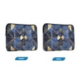 thumbnail image 7 of FORMRS 15-15.6 inch Laptop Sleeve Case Soft Carrying Quilted Computer Bag Cover, Blue Geometric Pattern, 7 of 7