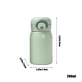 thumbnail image 3 of SHENGXINY Water Bottles,304 Stainless Steel Insulation Cup,Portable Double,Layer Vacuum Bouncing Cup,High,Value Mini Students Pocket Cup,Compact and Easy to Carry Green 2.87x2.75x2.67in, 3 of 6