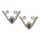 thumbnail image 5 of 2 uds. de zapatos protectores puntiagudos, gorra con puntas, decoración, suministros duraderos de Metal convenientes, puntera de tacón alto con estilo Plata, 5 of 8