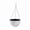 Color;White, variant on Space Saving Resin Flower Pot Hanging Planter Basket For Vine Ferns Modern Home Balcony Gardening Accessories