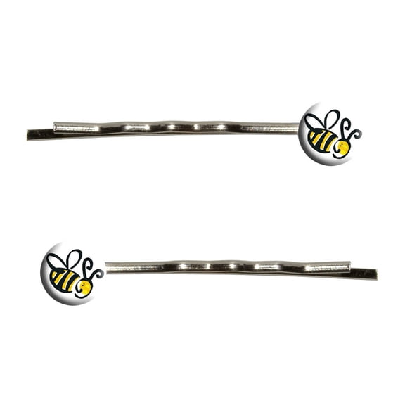 Bumble Bee Bobby Pin Hair Clips