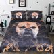 thumbnail image 2 of Juego de cama Bulldog para niños Edredón impreso en 3D, 2 of 2