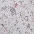 thumbnail image 2 of Laura Ashley Breezy Floral Pink Quilt Set Full/Queen Gray, 2 of 7