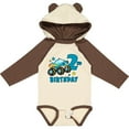 thumbnail image 3 of Inktastic 2nd Birthday Monster Truck Boys Long Sleeve Baby Bodysuit, 3 of 5