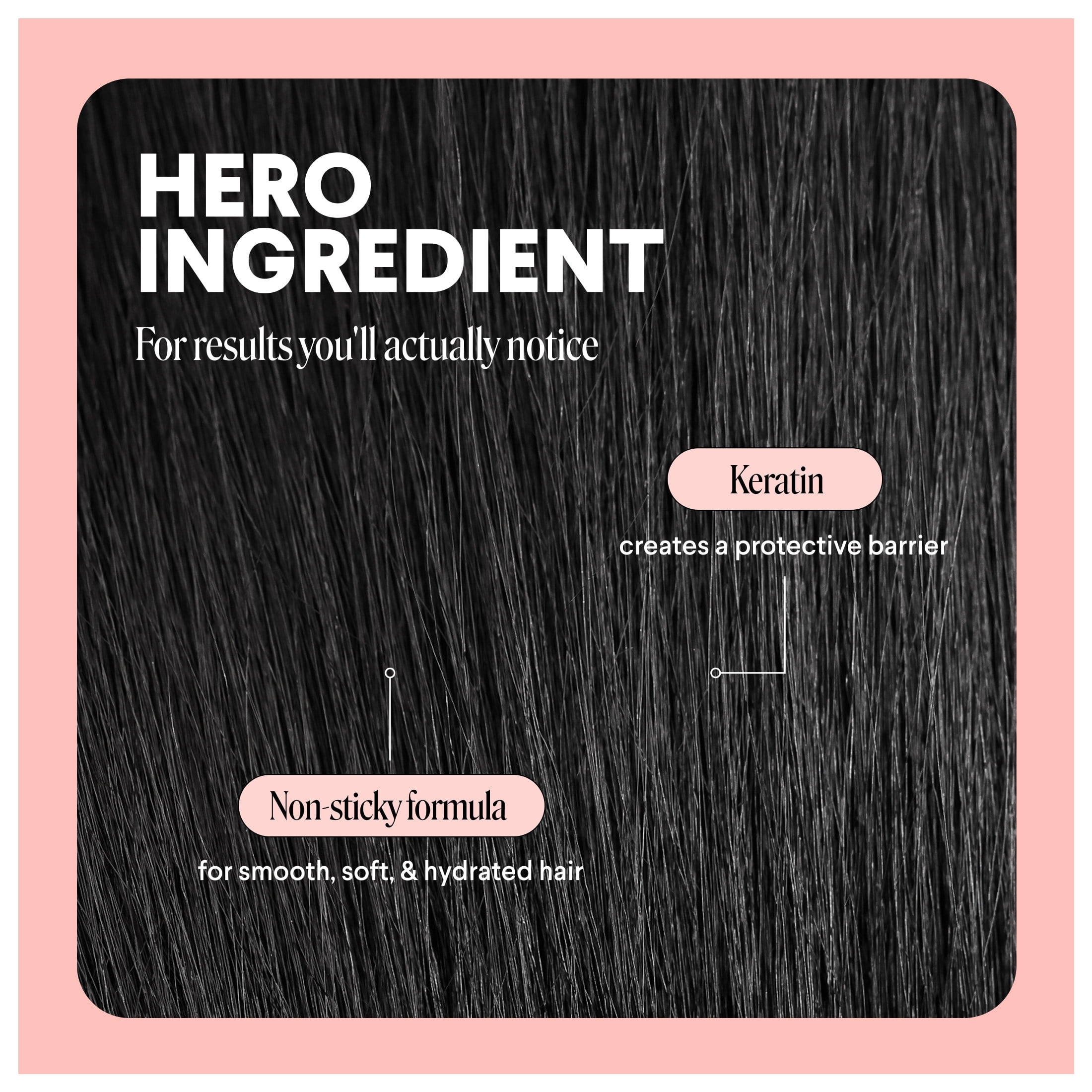 MONDAY Haircare SMOOTH Heat Protectant with Keratin – 6 oz for a Smooth, Polished Finish