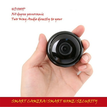 lulshou Wireless Home Security Camera Night Vision Indoor/Outdoor HD Video Wall Mount