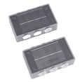 thumbnail image 1 of 2 Piezas De Lámparas Solares Para Pared, IP44 Resistentes Al Agua Lámparas Para Lavandería Con Panel Solar, Iluminación Automática Para Villas, Patios Interiores, 1 of 7