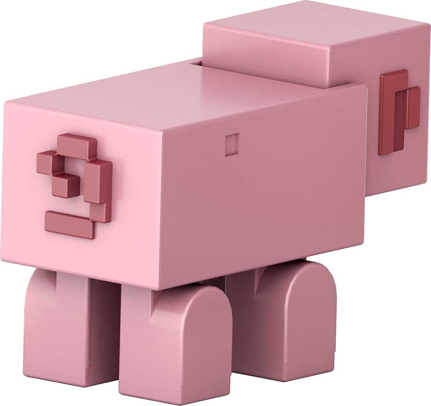 Minecraft Créer-Un-Bloc Pig Figurine