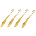 thumbnail image 2 of Señuelos De Pesca De Plástico Blando T-Tail Grub Worm Baits Fish Tackle Accesorio Dorado 50 Unids 5 Cm Yuarrent OD004607-00, 2 of 7