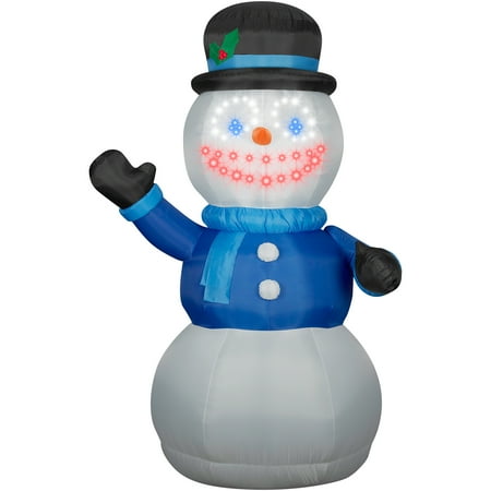 11 39 giant snowman airblown inflatable ch walmart com walmart outdoor decorations christmas