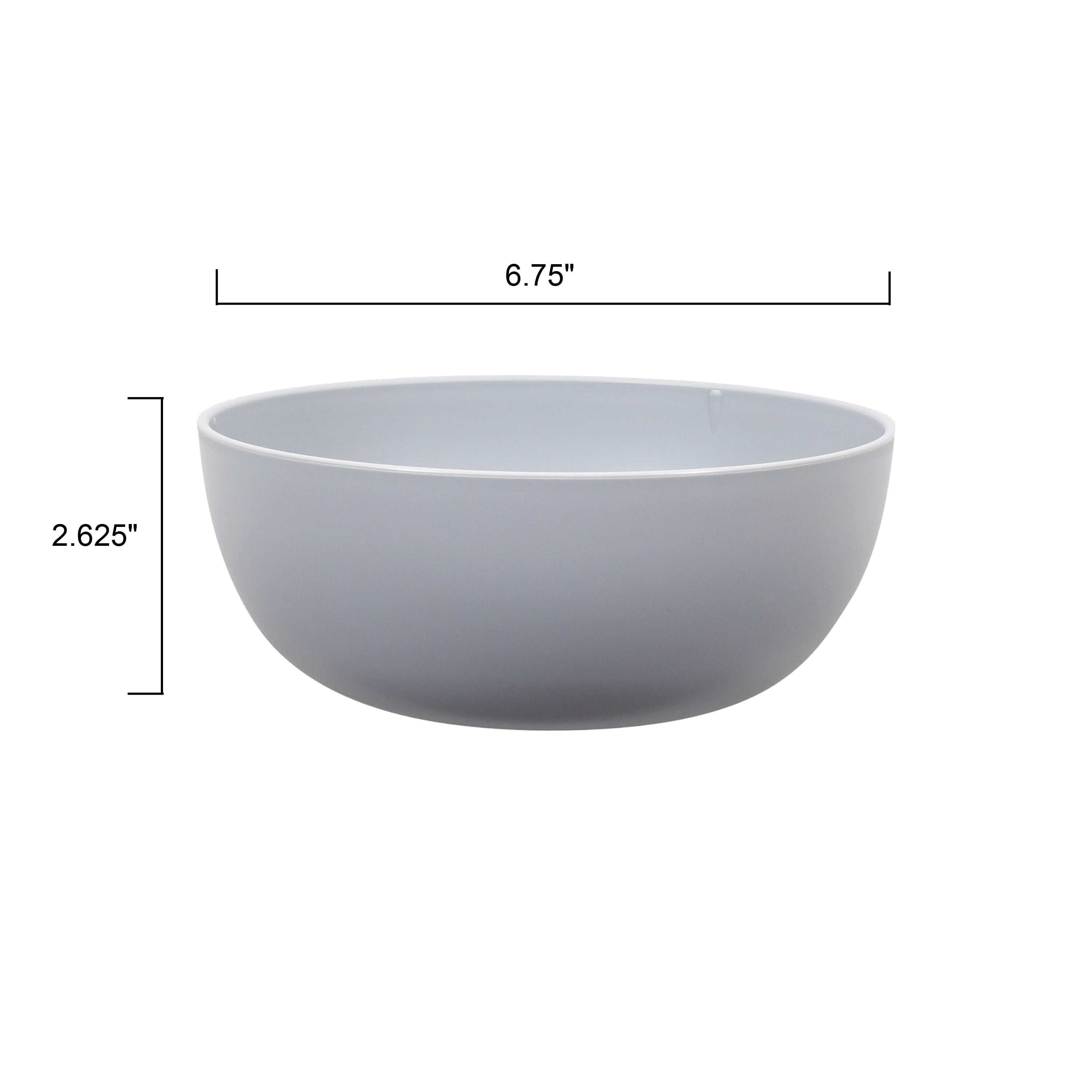 MAINSTAYS GRAY BOWL