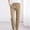 #06,Khaki, variant on Aoochasliy Womens Pants Plus Size Elastic Waist Long Straight Pants Casual Cotton and Linen Solid Drawstring Christmas