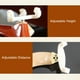 thumbnail image 3 of Soporte de Hombro para Violín en Madera de Arce, Ajustable para Niños y Adultos, Diseño Ergonómico y Cómodo, con Garras de Látex Protectoras, Disponible en Varios Colores., 3 of 6