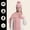 Pink, variant on Sales Today Winter Beanie Hat Scarf Gloves Headband Set GIJNRIUIUA Under $15 Women's Winter Solid Color Warm Cycling Ear Knitted Hat Scarf Glove 3 Piece Set Gray